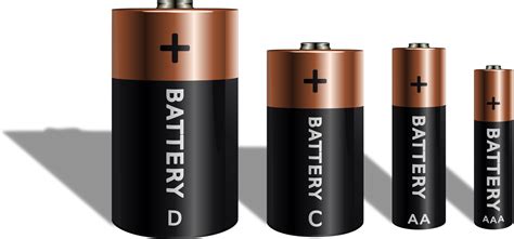 Série De Baterias Png Transparente Stickpng