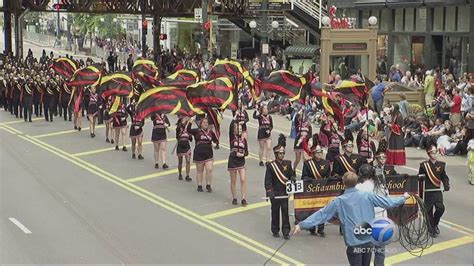Video Chicago Columbus Day Parade Part 5 Abc7 Chicago