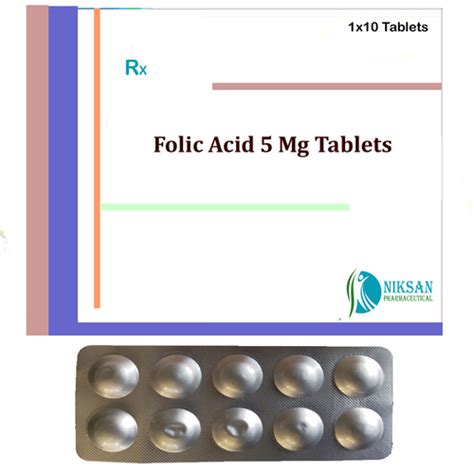 Folic Acid 1 Mg Tablets General Medicines At Best Price In Ankleshwar