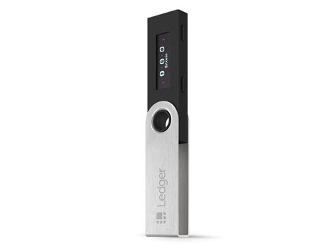 Crypto hardware wallet Ledger Nano S, USB, Black ...