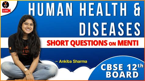 Human Health And Diseases Class 12 Biology Short Question 2020 P7
