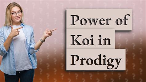 Who Is Koi In Prodigy Youtube