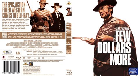 For A Few Dollars More Movie Blu Ray Scanned Covers For A Few