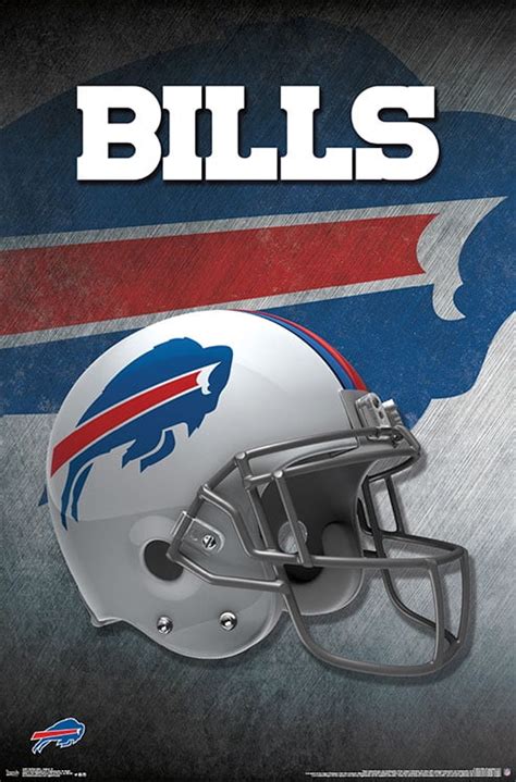 Trends International Buffalo Bills Helmet Poster Walmart Com