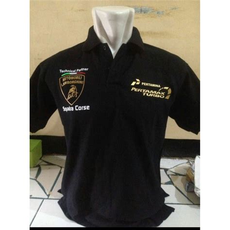 Jual Kaos Kerah Polo Shirt Baju Keren PERTAMINA PERTAMAX Shopee Indonesia
