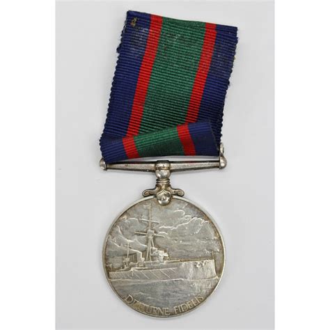 Royal Naval Volunteer Reserve Long Service And Good Conduct Medal Po