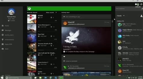 Microsoft Updates Xbox App For Windows 10 With Remote Xbox One Control