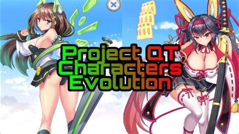Project Qt Characters Evolution Youtube