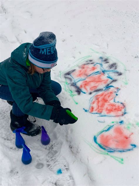 Let Creativity Shine On Snow Days With Snow Painting The Toy Insider