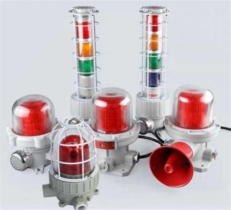 Atex Explosion Proof Alarm Light Warning Lamp Audible And Visual Alarm China Explosion Proof