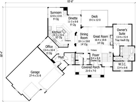 Farmhouse Style House Plan 4 Beds 45 Baths 2743 Sqft Plan 51 1149