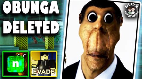 Obunga Deleted Removed By Roblox Nicos Nextbots Evade Roblox Youtube