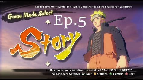 Naruto Shippuden Ultimate Ninja Storm 4 Story Mode Walkthrough Ep5