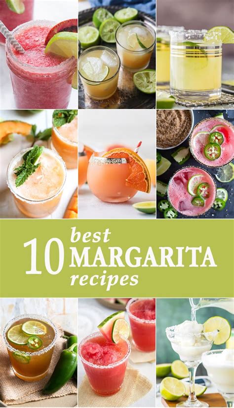 10 Best Margarita Recipes The Cookie Rookie®