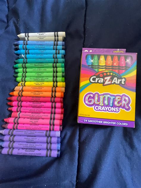 I Got Cra Z Art Glitter Crayons By Krazeekartoonz On Deviantart