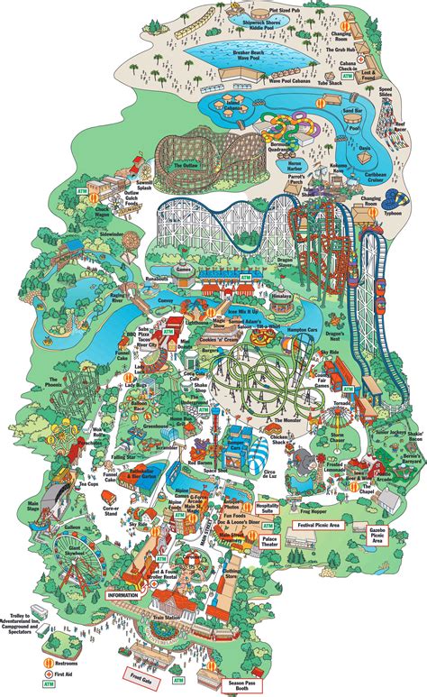 Adventureland 2021 Park Map Released A Lot Of Relocations And