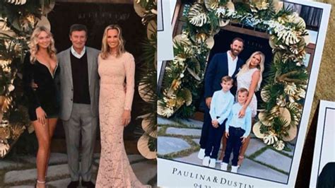Paulina Gretzky Dustin Johnson Wedding Updates Golfs Royal Wedding Is