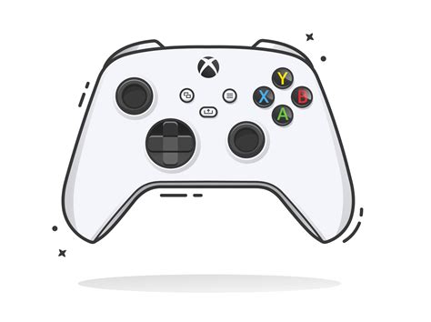 Xbox Controller Flat Illustration By Atharva Jumde On Dribbble