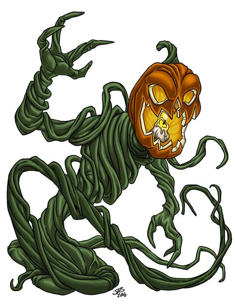 Jack O Lantern Monster By Prodigyduck On Deviantart