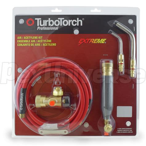 TurboTorch X 4B Torch Kit Air Acetylene PexUniverse