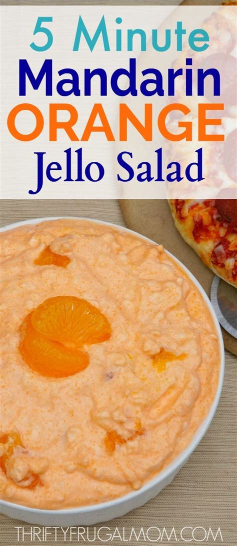 5 Minute Mandarin Orange Jello Salad Most Popular Recipe Orange