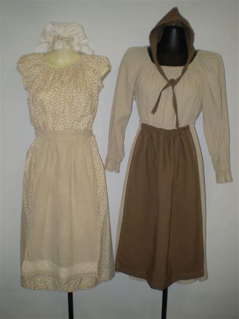 Colonial Costumes Convicts Regency Late 1700s Early 1800s