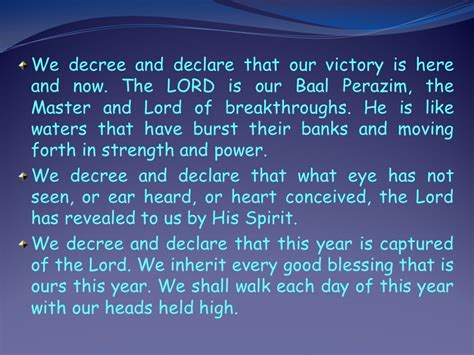 We Declare And Decree In Jesus Name So Be It Good Morning Quotes