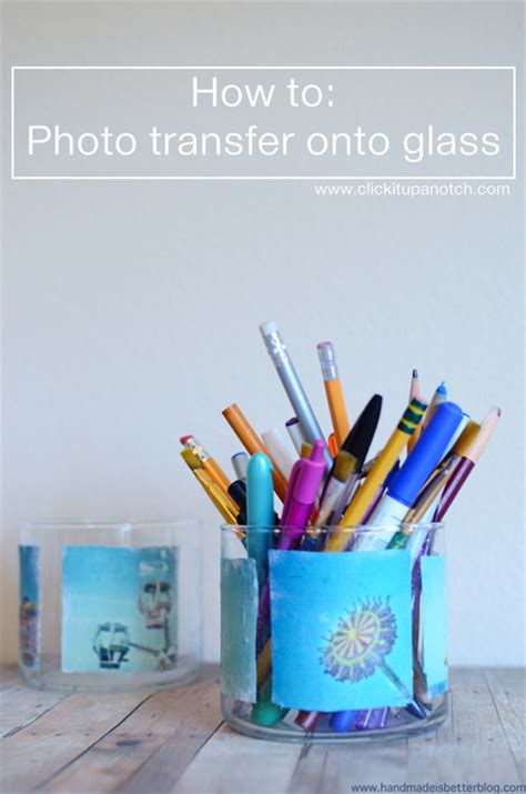 How To Photo Transfer Onto Glass