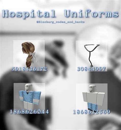 Hospital Outfit Uniforms Not Mine