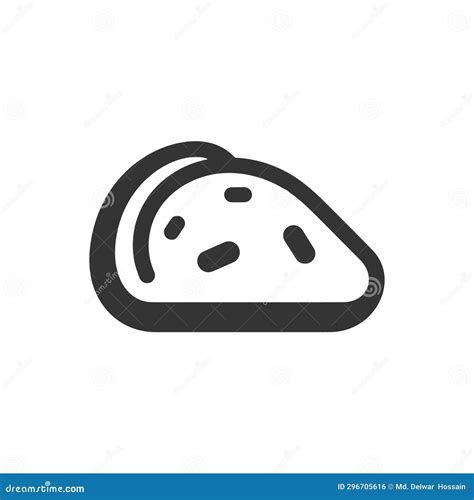 Avocado Toast Icon stock vector. Illustration of symbol - 296705616
