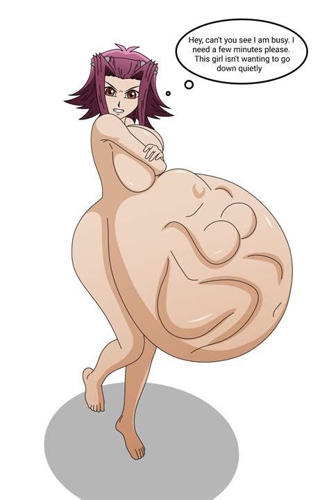 Rule 34 2girls Akiza Izinski Awesometacular Belly Bulge Big Belly Big