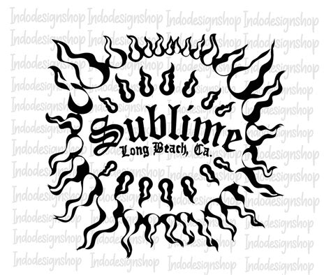 Sublime Sun Svg Png Story Of Sublime Svg Png Etsy