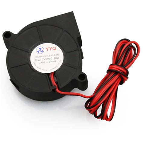 5015 Brushless Cooling Blower Fan Dc 12v 018a Turbo Small Fan Ultra Quiet Oil Bearing 6500rpm