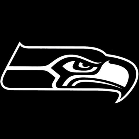 Black And White Seahawks Logo Logodix