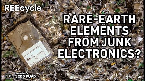 The rare earth elements are constituted by 17 chemical elements according to the periodic table shown in figure 1. Recycling rare earth elements - REEcycle - YouTube