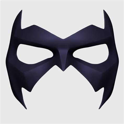 Night Wing Mask D Model D Model Nightwing D Model Dc Action Figures