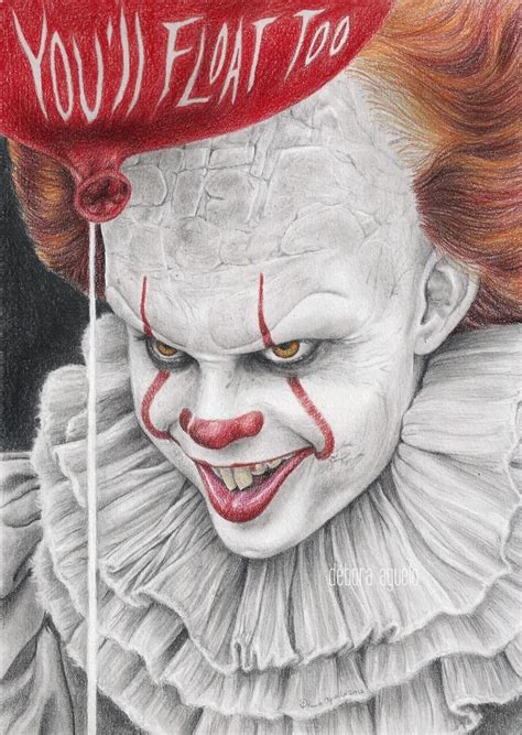 Pennywise By Nabey On Deviantart Pennywise Painting Pennywise