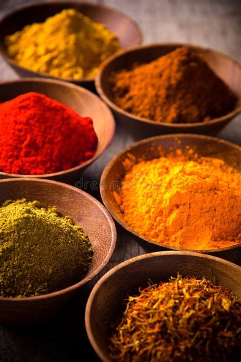 Assorted Spices Stock Photo Image Of Cuisine Brass 27079882