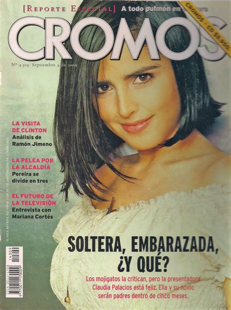 Claudia Palacios Revista Cromos Sep 2000 Claudia Palacios