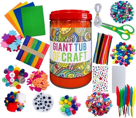 Diy Art Craft Setskids Assorted Arts And Crafts Supplies Children Diy