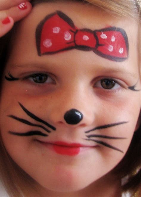 Pin By Keren Jenkins On Face Painting Minnie Mouse Face Painting