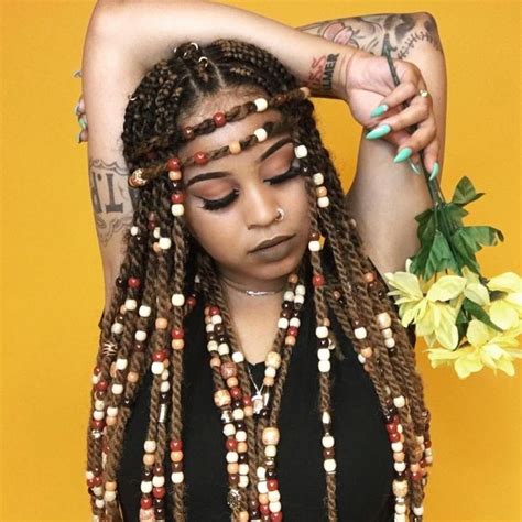 Braids With Beads Hairstyles For A Beautiful And Authentic Look Hair