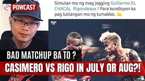 If inoue repulses filipino mandatory challenger michael dasmarinas this weekend and casimero gets past rigondeaux, the clamor will get stronger for arum to revisit the bout. Casimero vs Rigondeaux in July or August | Bad Matchup ba ...