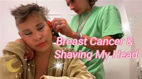 Breast Cancer Shaving My Head Juicing Chemo Vlog 🌙 La Moon Youtube