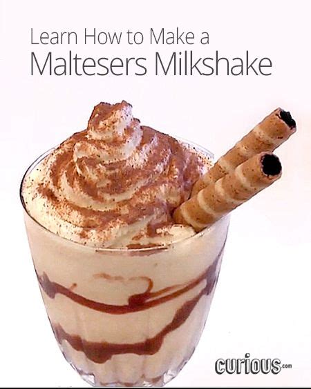 How To Make A Maltesers Milkshake Maltesers Best Dessert Recipes