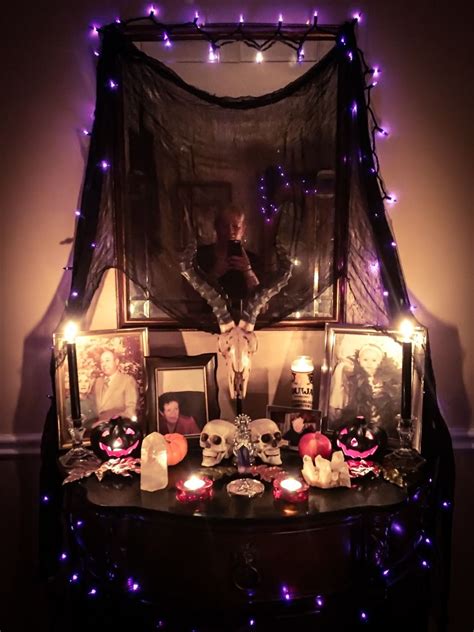 Eclectica Wiccan Decor Samhain Altar Witch Decor