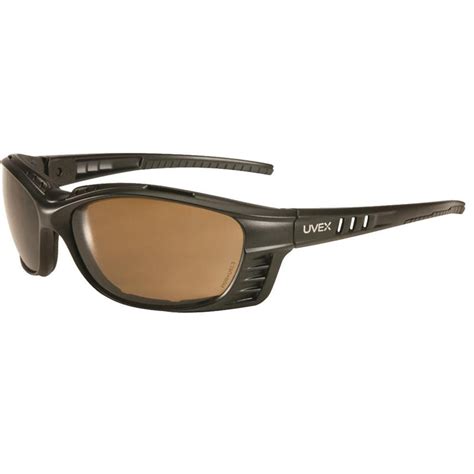 uvex livewire™ sealed safety glasses black frame gempler s