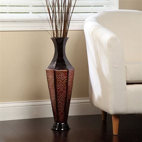Black Floor Vase 60cm