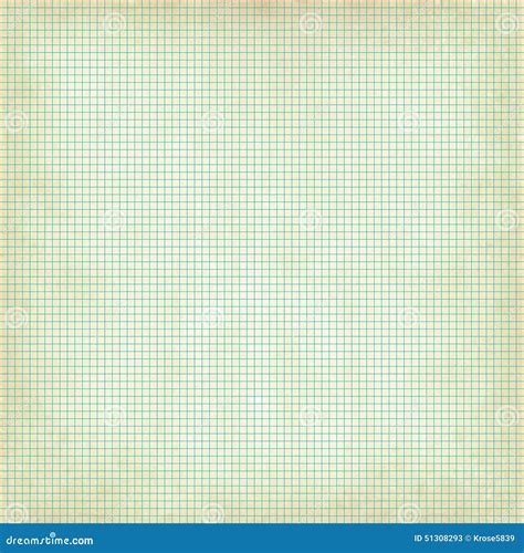 Graph Paper Grid With Grunge Texture Stock Image Image Of Vintage