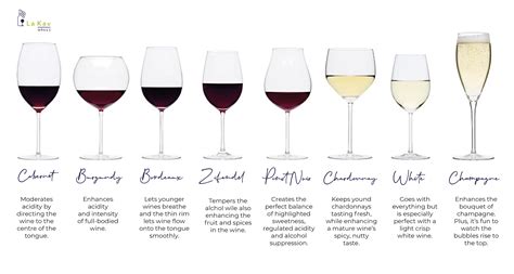 How The Right Wine Glass Shape Will Benefit Your Favourite Wine La Kav Wines